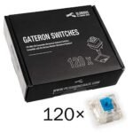 Суичове за механична клавиатура Glorious Gateron Blue 120 броя - Image 2