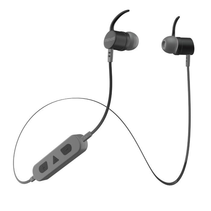 Блутут слушалки тапи MAXELL BT100 SOLID, Черни - Image 1