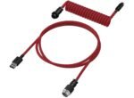 Кабел за клавиатура HyperX Coiled Cable USB-C Red-Black - Image 2