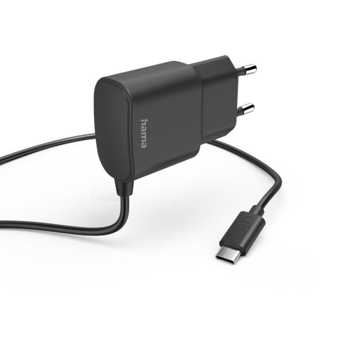 Зарядно устройство с USB-C, 12 W, HAMA-201618 - Image 1