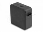 Delock Зарядно устройство GaN, 2 x USB-C, PD 65 W, адаптер за EU / US / UK - Image 2