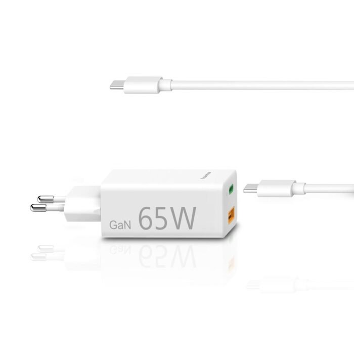 Универсално зарядно за лаптоп Hama USB-C, GaN, Power Del. (PD), 5-20V/65W - Image 7