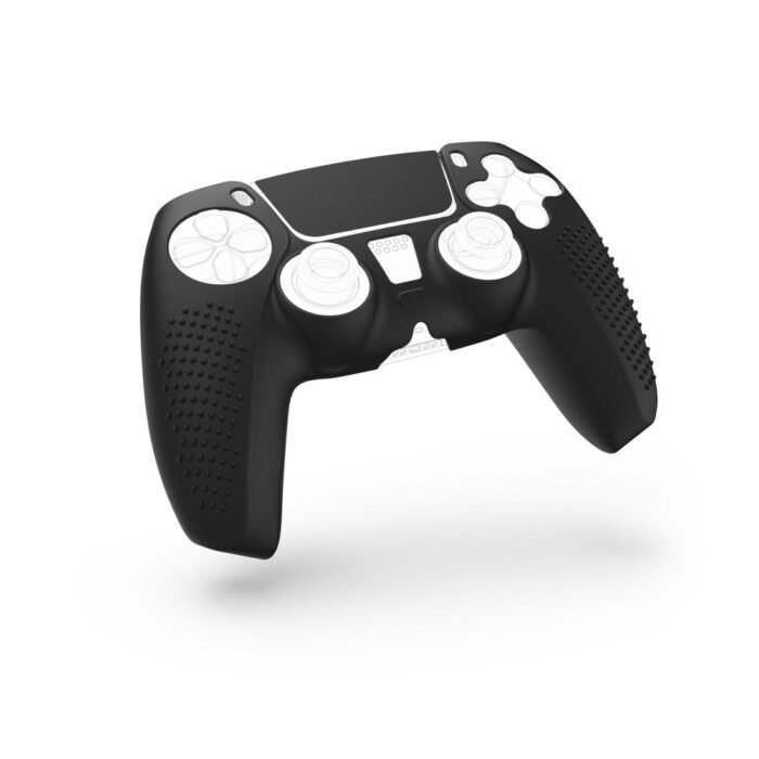 Силиконово покритие HAMA за гейм-пад за SONY PlayStation 5, Черен - Image 1