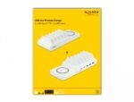 USB и безжично зарядно Delock, 2 x USB-C PD, 3 x USB-A - Image 5