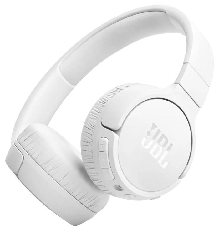 Слушалки on-ear JBL Tune 670NC, Bluetooth 5.3, USB-C, Бели - Image 1