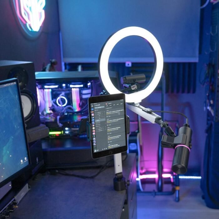 Стойка за микрофон Streamplify Mount Arm, Бяла - Image 6