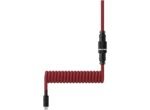 Кабел за клавиатура HyperX Coiled Cable USB-C Red-Black - Image 3