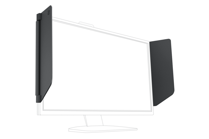 Геймърски аксесоар Zowie XH250 Shield за монитори XL2540K и XL2411K - Image 2
