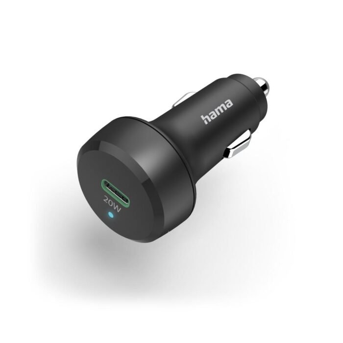 Зарядно за кола USB-C, 20W, HAMA-201637 - Image 1