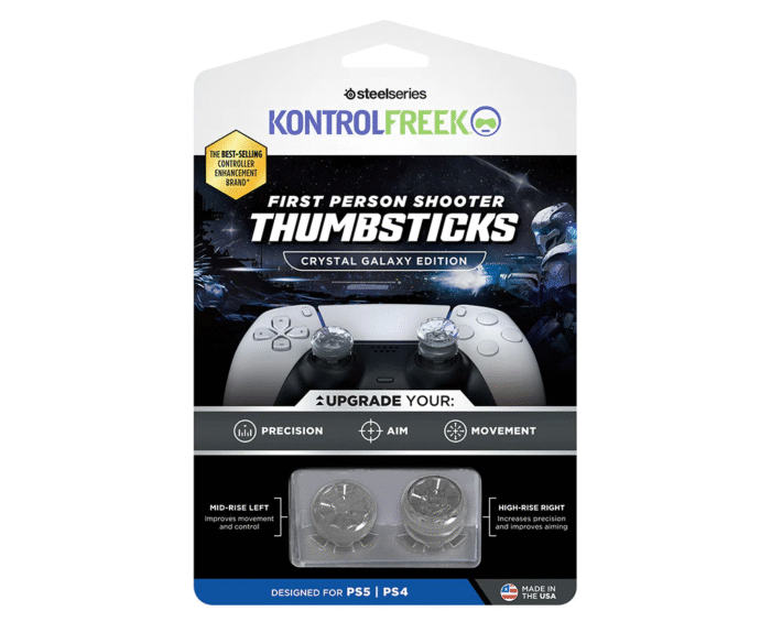 Аксесоар KontrolFreek FPS Thumbsticks Crystal Galaxy Edition за PS5 DualSense - Image 1