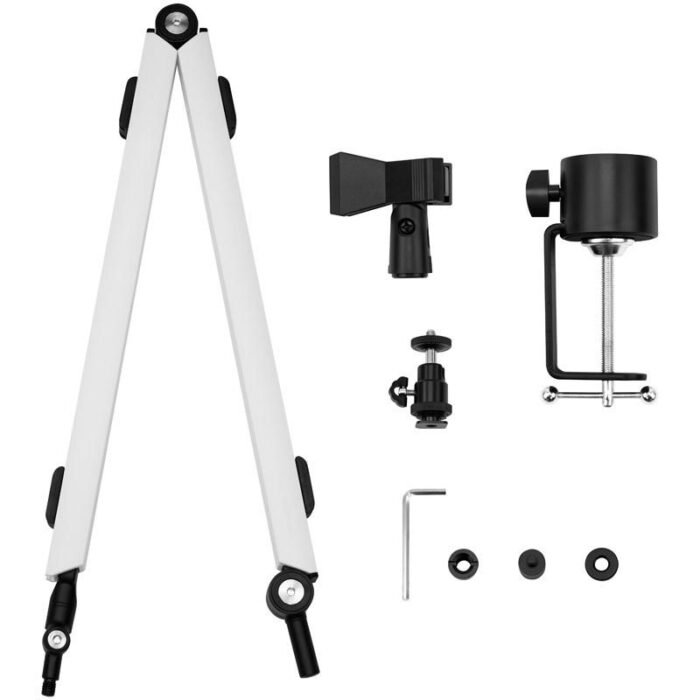 Стойка за микрофон Streamplify Mount Arm, Бяла - Image 1