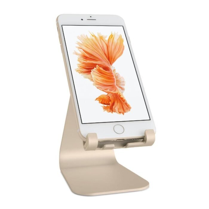 Поставка за телефон или таблет Rain Design mStand mobile, Златист - Image 2