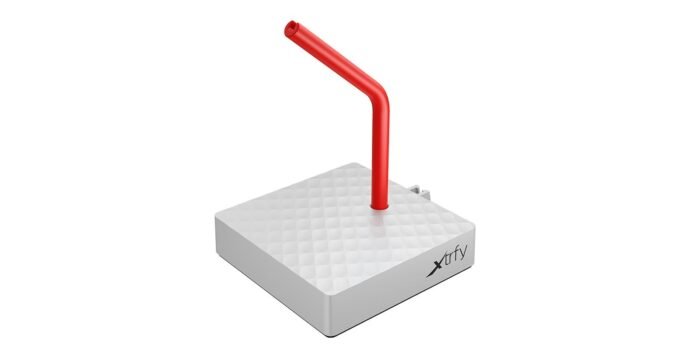 Геймърски аксесоар Bungee Xtrfy B4, за кабела на мишката, Retro - Image 1