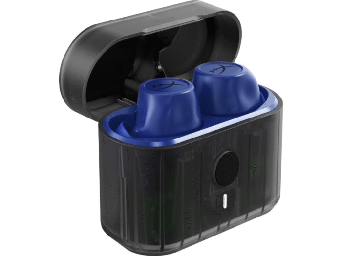 Блутут слушалки тапи с микрофон HyperX Cirro Buds Pro - Сини - Image 3