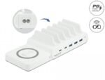 USB и безжично зарядно Delock, 2 x USB-C PD, 3 x USB-A - Image 2