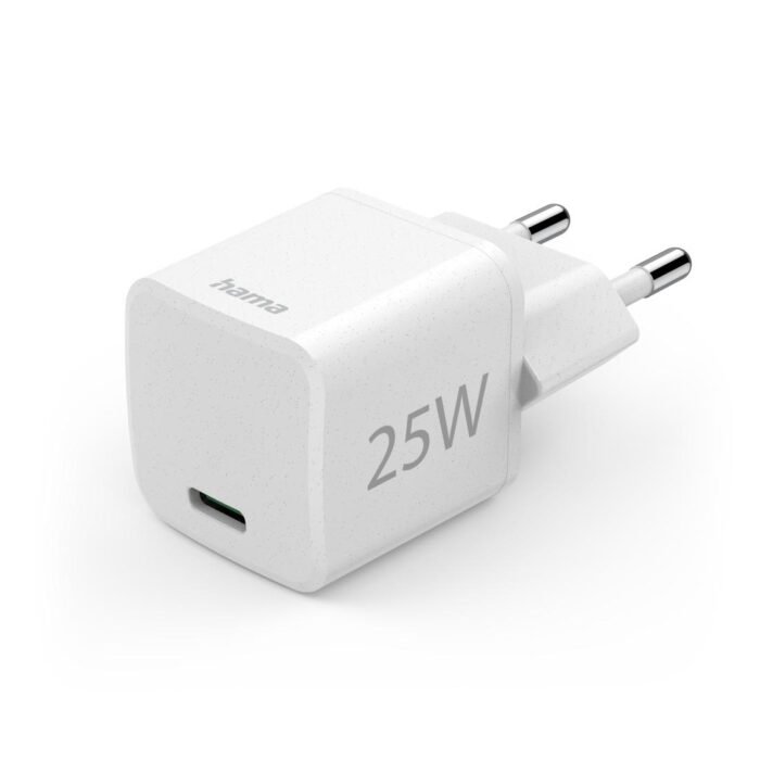 Бързо мини зарядно HAMA "Eco", USB-C, 25 W, 187278 - Image 1