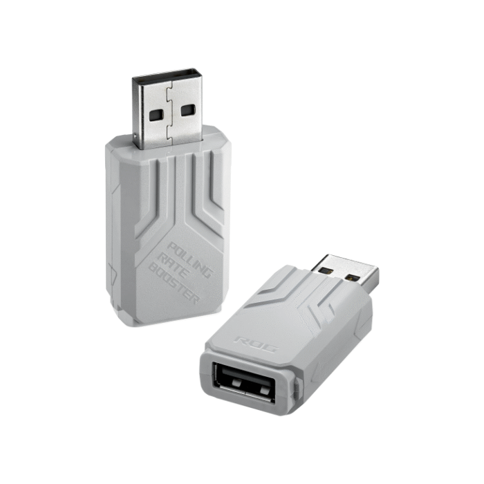 Геймърски аксесоар за периферия ASUS ROG Polling Rate Booster - White - Image 1