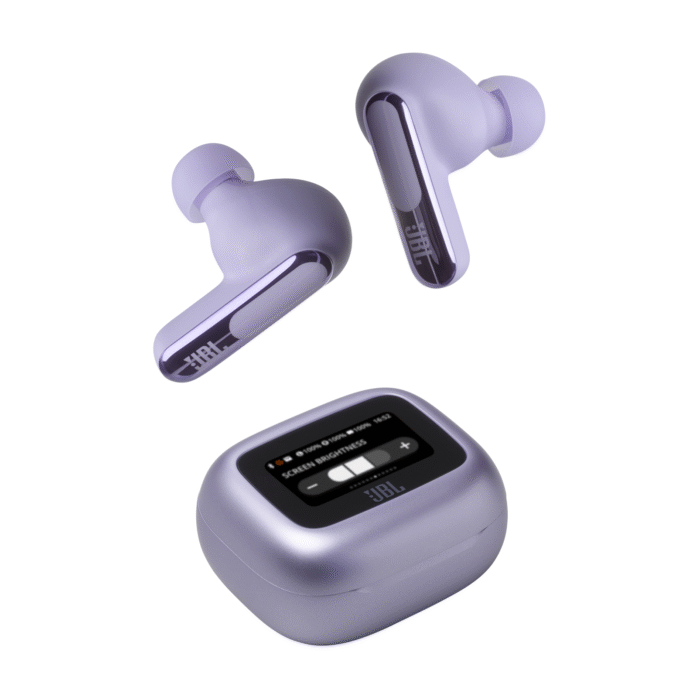 Блутут слушалки-тапи JBL Live Beam 3 - Лилав - Image 8