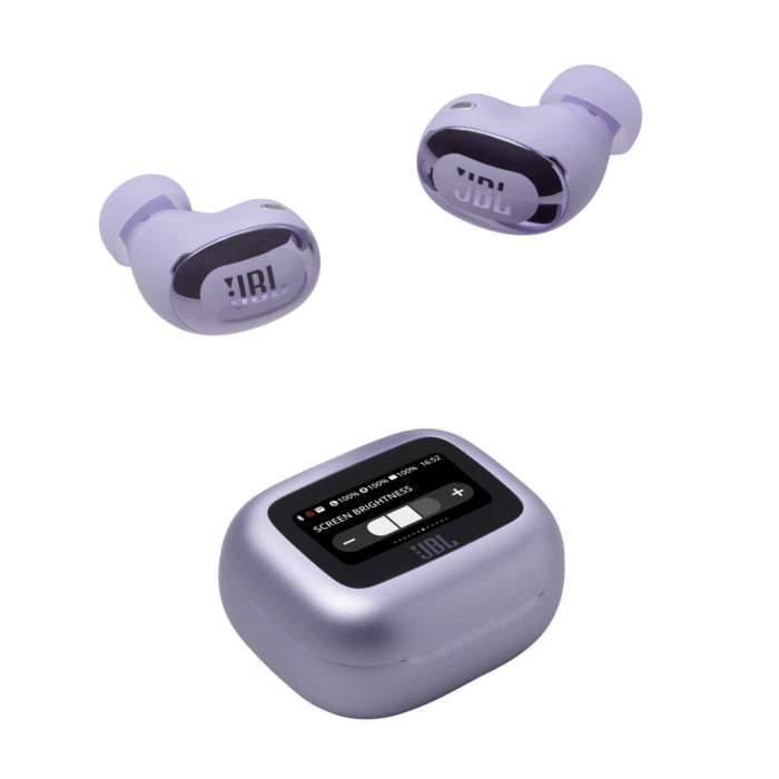 Блутут слушалки-тапи JBL Live Buds 3 - Лилав - Image 8