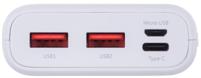 Външна батерия Silicon Power C20QC White 20000 mAh - Image 3
