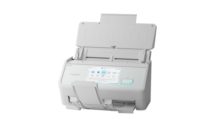 Скенер Ricoh ScanSnap iX2500,A4, USB 3.2,Wi-Fi, Duplex ADF, 45ppm/90 ipm, 5" тъч дисплей;бял - Image 1